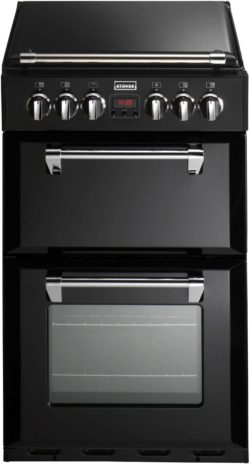 Stoves - Richmond 550DFW Double - Dual Fuel Cooker - Black